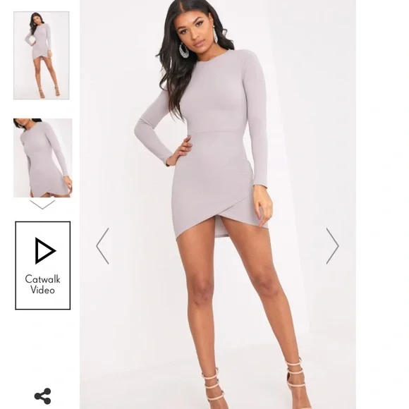 slim fit dress slacks Mace Bodycon Mini Dress main image 1